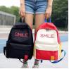 Buy cheap Large capacity men and women street shot stitching color backpacks fashion from wholesalers