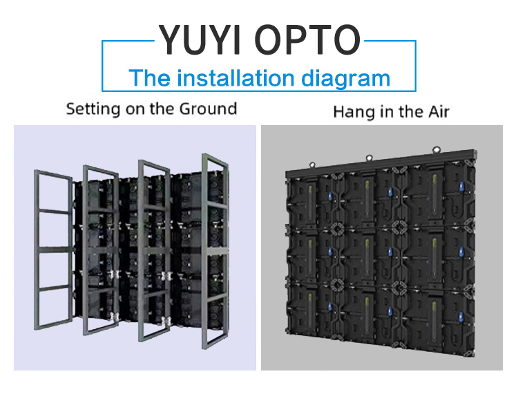 Indoor Rental LED Display 500*500/500*1000mm Perfect for Mega Stage Show LED Video Wall Module Screen