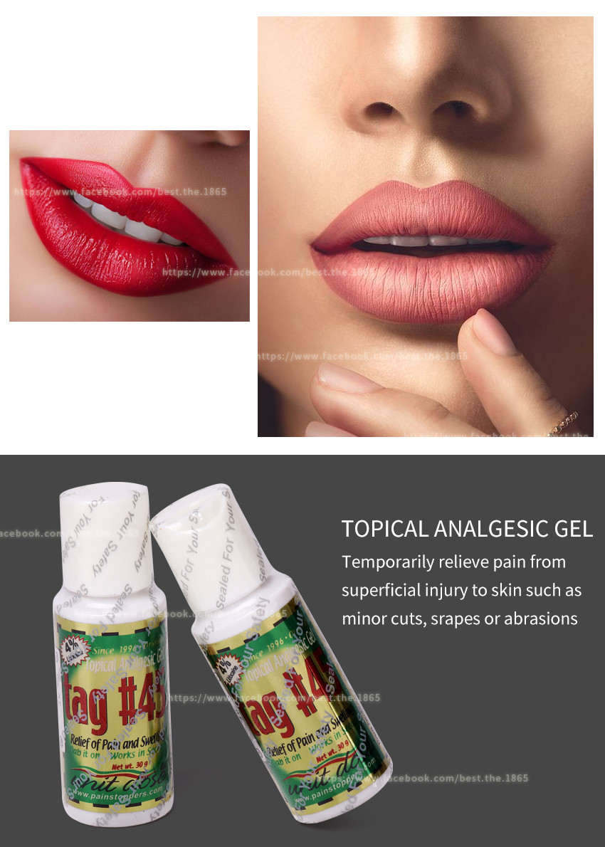 Microneedling TAG#45 Numbing Gel Tattoo Anesthetic Gel Instant Pain Relief Numb Gel 10g