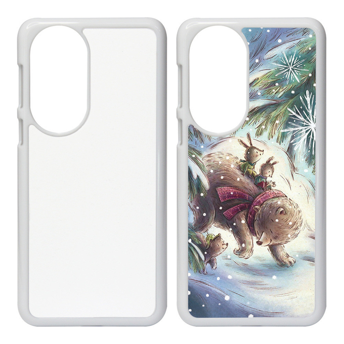Custom Printing Crown Sublimation Phone Case For Huawei P50 Pro Waterproof Function Protective Cover