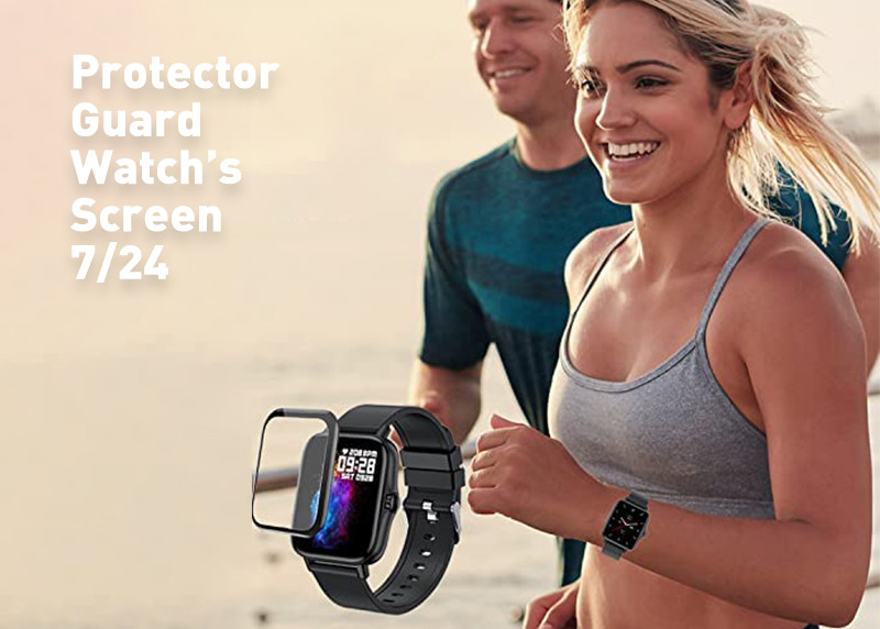 Tempered Glass Smart Watch Screen Protector 44mm