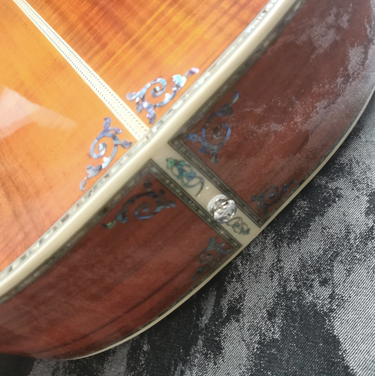 41 inch 12 strings full KOA wood D45 series glossy lacquer acoustic wood guitar