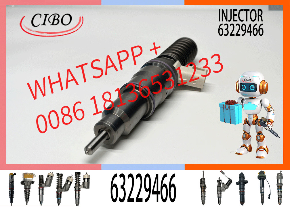New Diesel Fuel Injector 63229466 Common Rail diesel Injector 33800-84820 BEBE4D19002 for Hyundai D6CC Engine