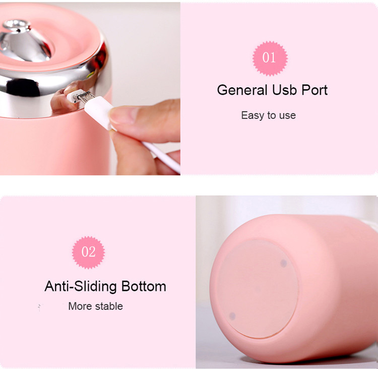 Mini Car USB Aroma Diffuser With Magic Projection Lamp