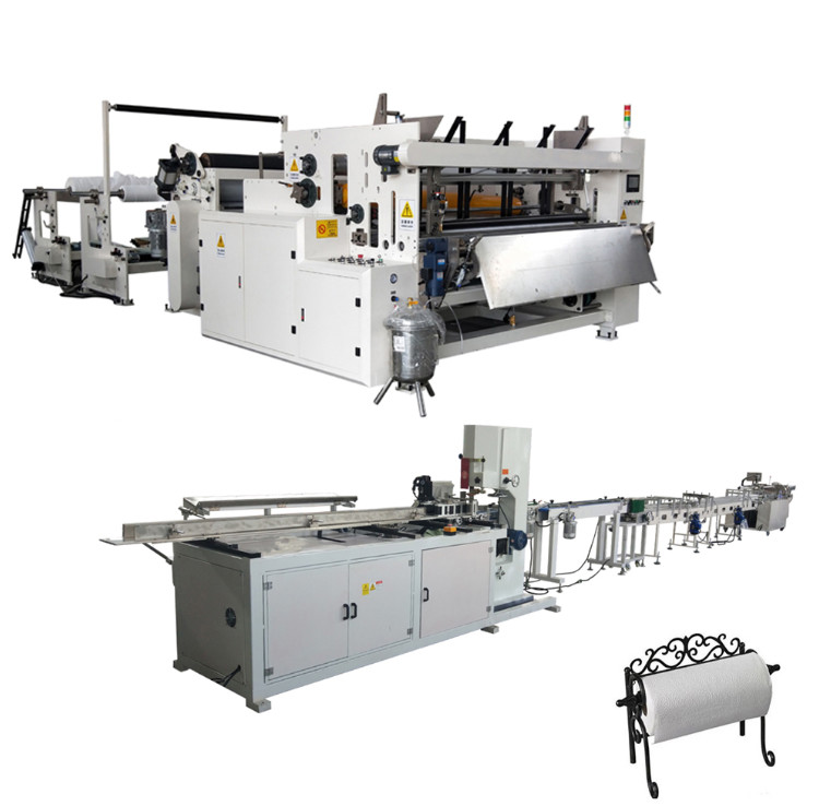380V Fully Automatic Toilet Paper Production Line 230m/min