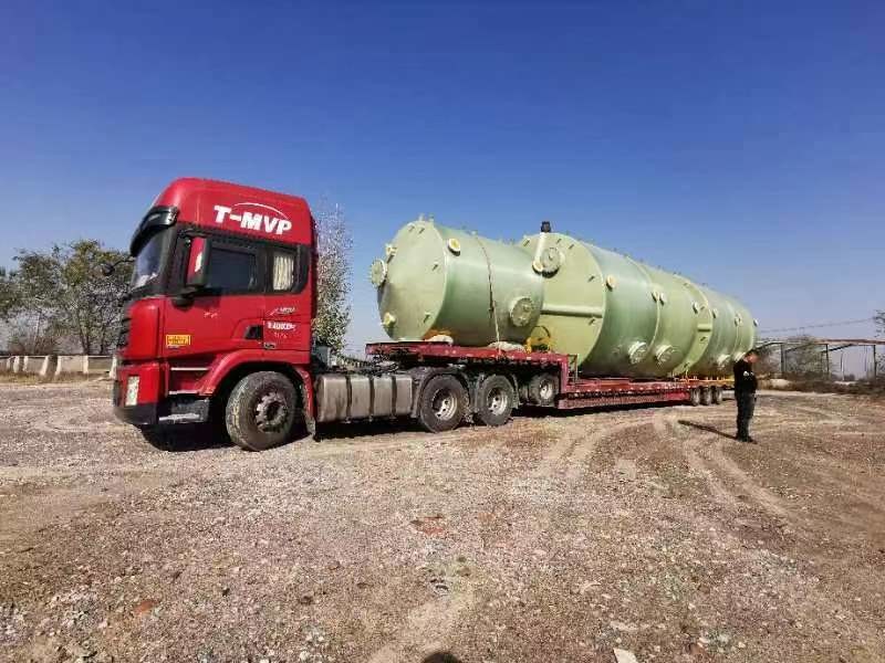 Vertical FRP Chemical Storage Tank For Wastewater Treatment