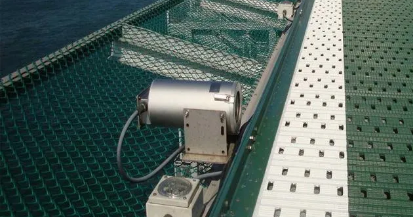 Anti-rust And High Tensile Strength 4.5mm Galvanized 316L Stainless Steel Safety Helidack Perimeter Netting