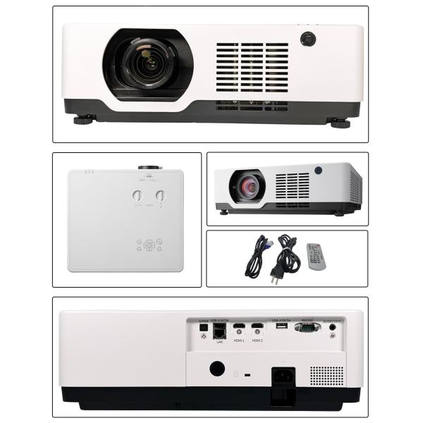 6500 Lumen 4K Laser Projector Home Cinema 4k Movie Projector Flexible Installation