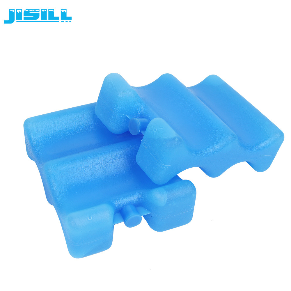 Plastic Hard Wave Ice Cooler Brick Customized For Frozen Food Drink