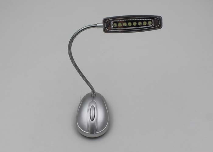 Battery Operated 8 LED Flexible Book Light,Reading Lamp,Readling Light