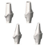 Nobel Biocare Active® Titanium Abutment Temporary Tooth Implant Compatible with NP 3.5mm/ RP 4.3/5.0mm