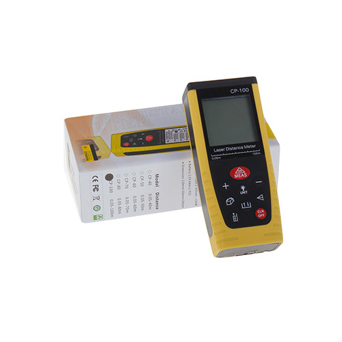 Plastic 40m Handheld Laser Distance Meter , Pocket Outdoor Laser Range Finder