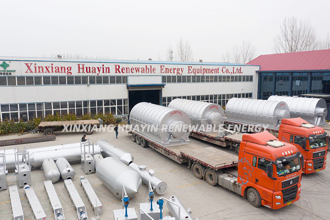 Batch Type Plastic To Diesel Conversion Plant Huayin 10 Ton