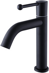 Shaking Prevention Polished Brass Bathroom Faucet With Stable Installation Base