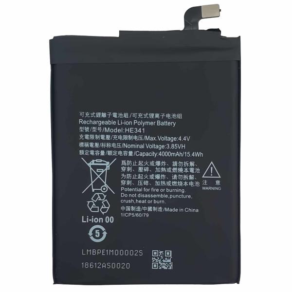 HE341 4000mAh 3.85V 341 Rechargeable Li-ion Polymer Battery for Nokia 2.1 TA