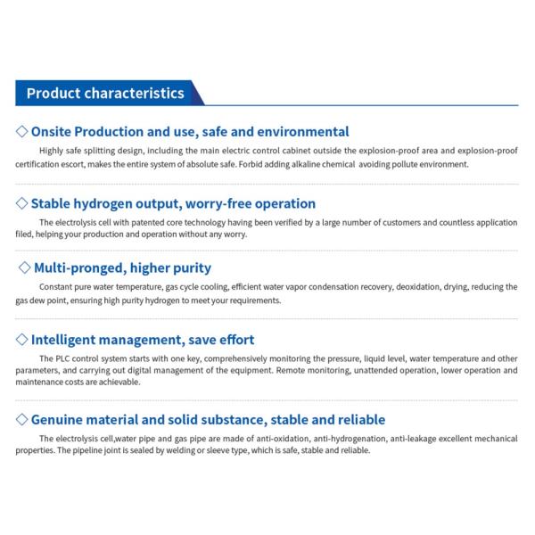 QLS-H100 100Nm3/H PEM Hydrogen Generator Cell Technology Green Hydrogen Production