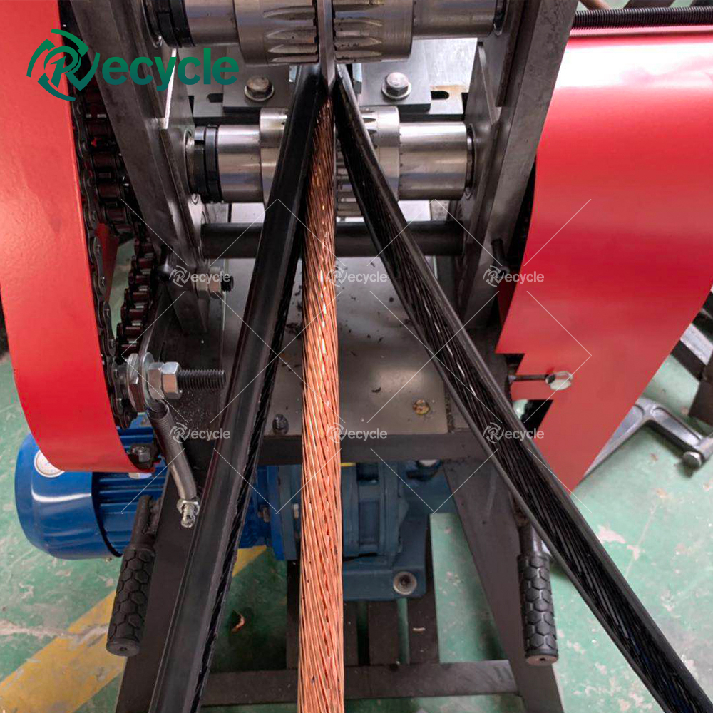 220V 380V Scrap Copper Wire Stripping Machine 0kg/H - 1500kg/H