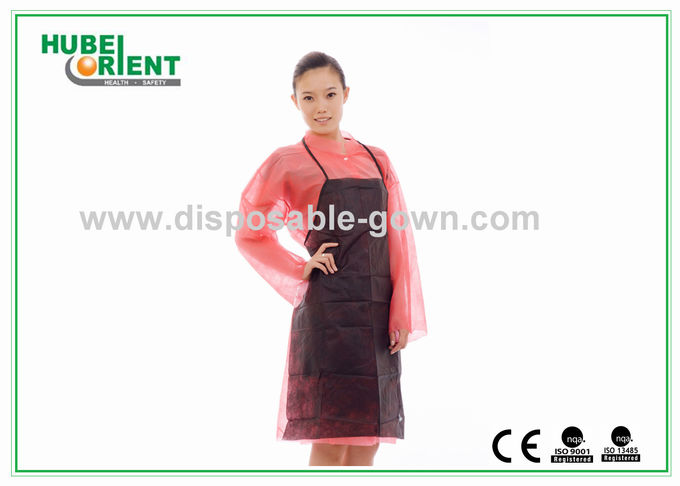 40g/m2 Nonwoven Disposable Sleeveless Apron for Food Processing
