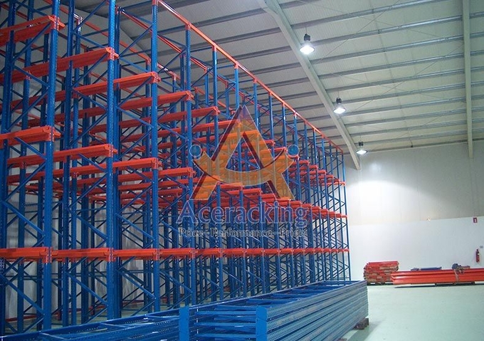 Warehouse Heavy Duty Pallet Racks Drive In Through Racking System Drive-in  System  factory 5