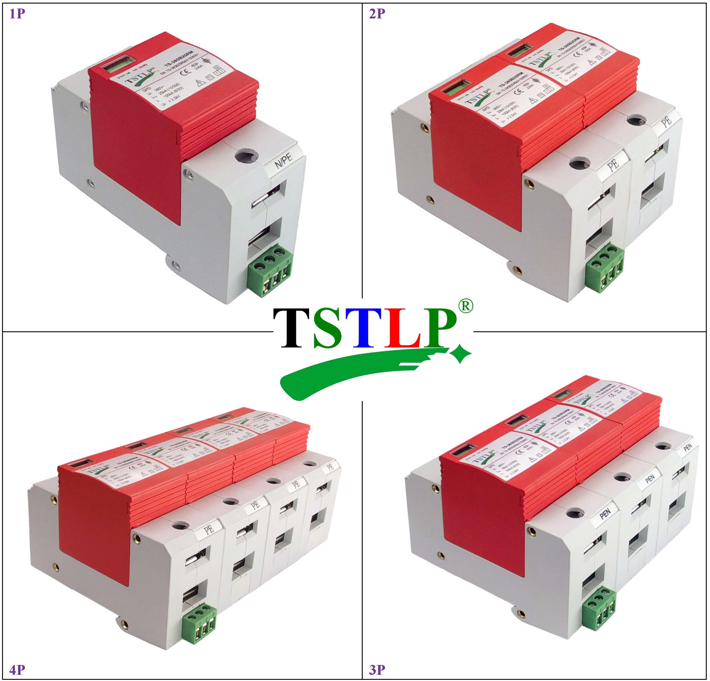 Distribution Room / Cabinet Type 1 Surge Arrester High Discharge Capacity