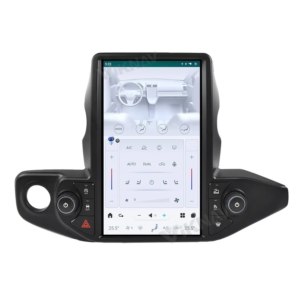 For 2018-2021 Jeep Wrangler 13.6 Inch Touch Screen Car radio Navigation GPS Multimedia DVD Player Wireless Carplay 4G