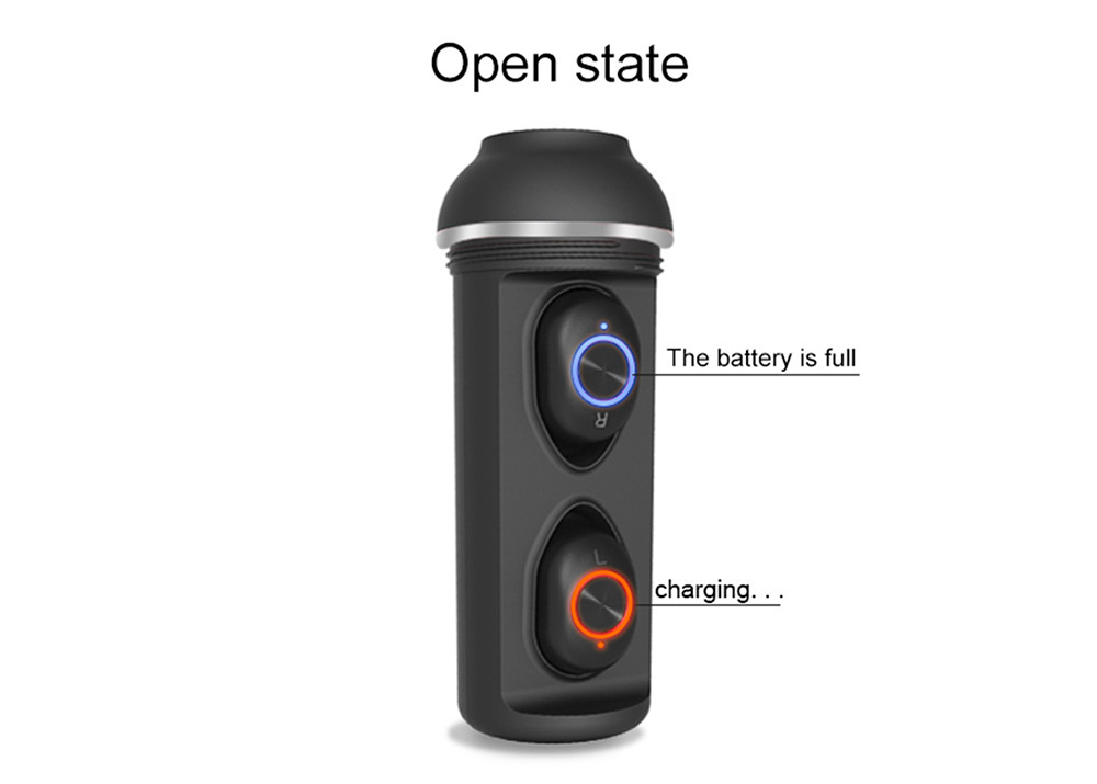 TWS Bluetooth Earphone Buds Automatic Pairing Mini Wireless With 400mah Charging Case