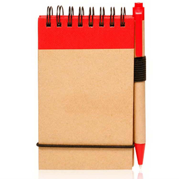 Gift Style Hard Cover Promotion Custom Jotter with Customized Logo Print