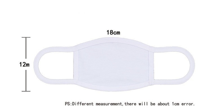 Printable White Sublimation Mask For Sublimation Photos Printing