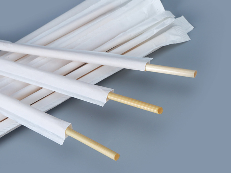 Food Grade Certified Eco Disposable 100% Biodegradable Fumigation Degradable Wheat Straw Drinking Straw
