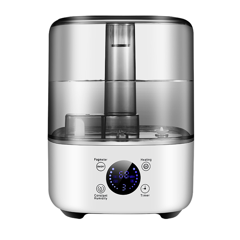 HOMEFISH BPA Free 5L Large Capacity Humidifier With UV Sanitizing Light Electric Plug