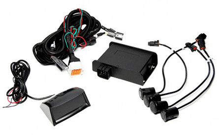 0.2m 40kHz Rear Wireless Car Parking Sensors 28V DC Open Hole Type