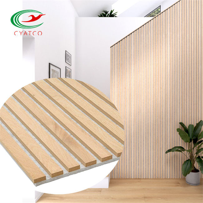 Harmless Apartment Sound Acoustic Panel Interior Fire Retardant Wood
