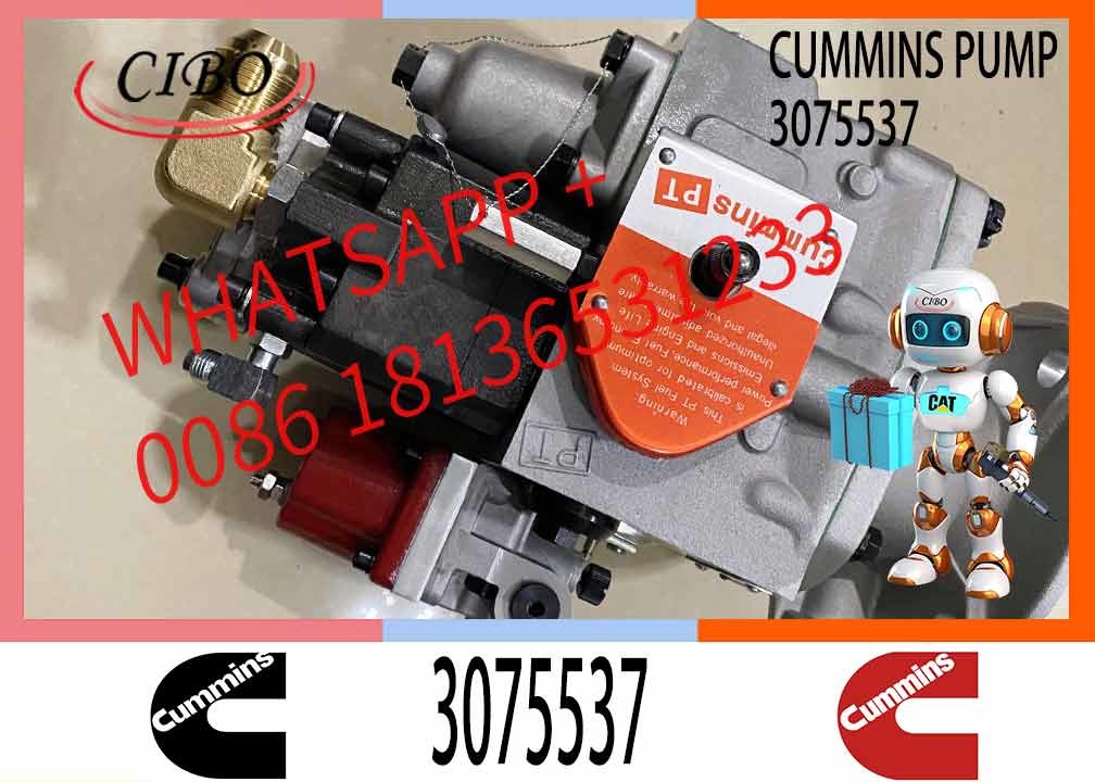Diesel Engine Spare Parts K38 K50 Fuel Pump 3075537 cummins kta38 cummins fuel pump 3075537