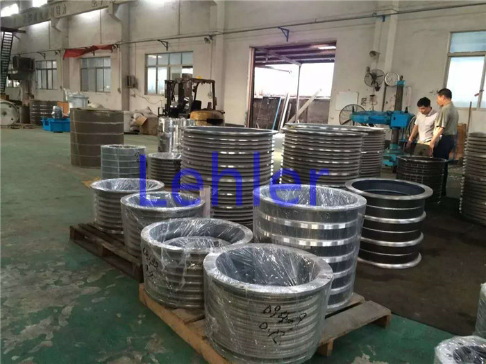 Cylindrical SS316L Pressure Screen Basket For Latex Filtration
