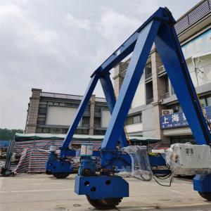 Buy cheap 10 Ton Lift Crane Machine Single Girder Rubber Tyre Gantry Crane product