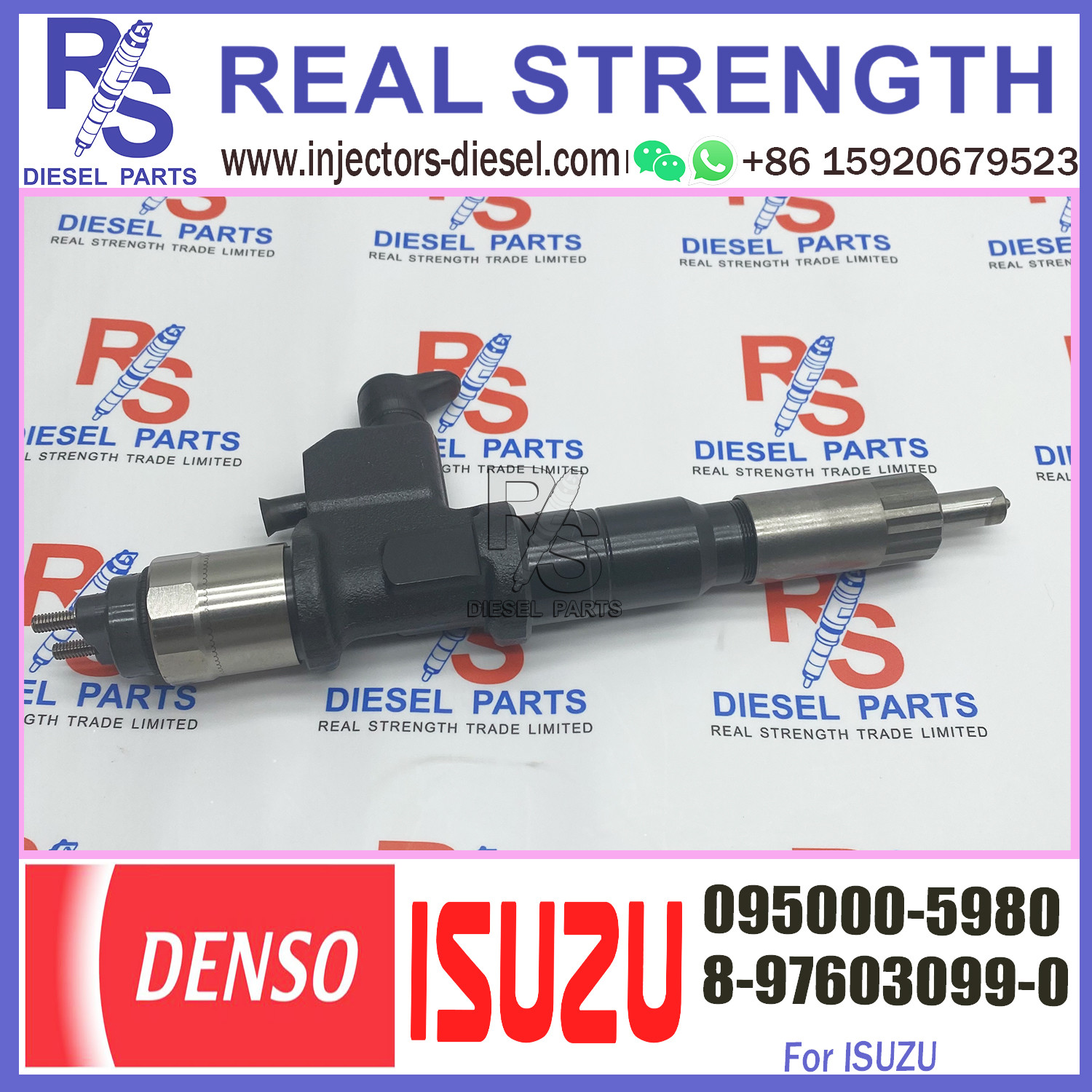 Original New Injector 095000-5982 095000-5981 095000-5980 for IS-UZU 8-97603099-0 8-97603099-1 8-97603099-2