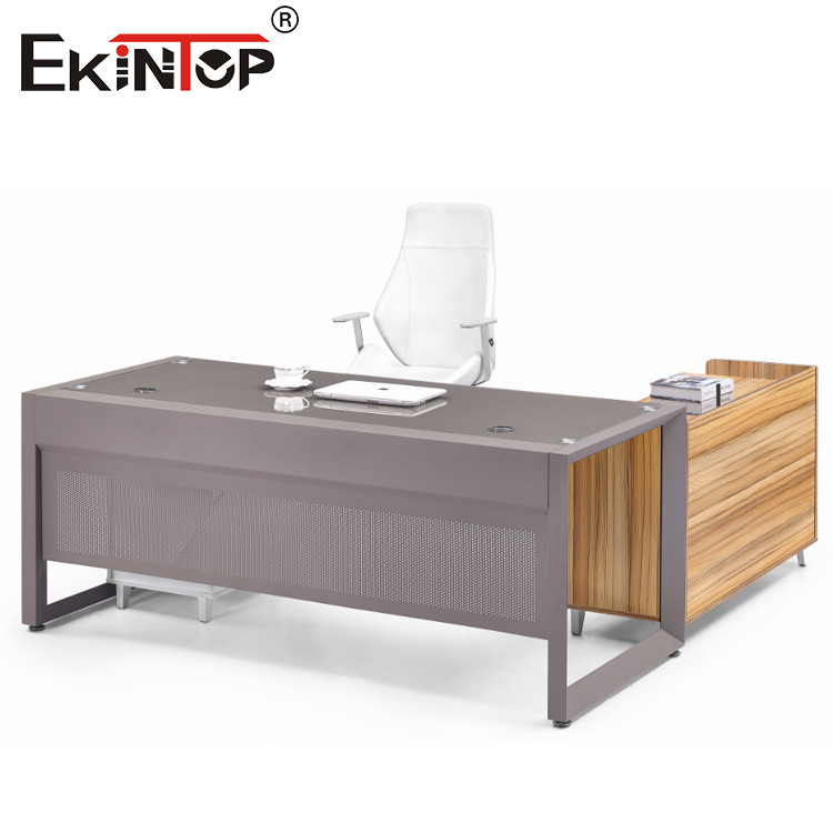 glass top desk
