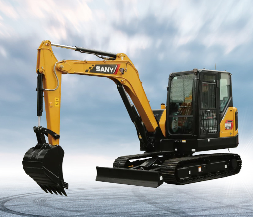 Large Escavatore Pelleteuse Hydraulic Crawler Excavator Big Digger Excavator 5780kg 0.23m³