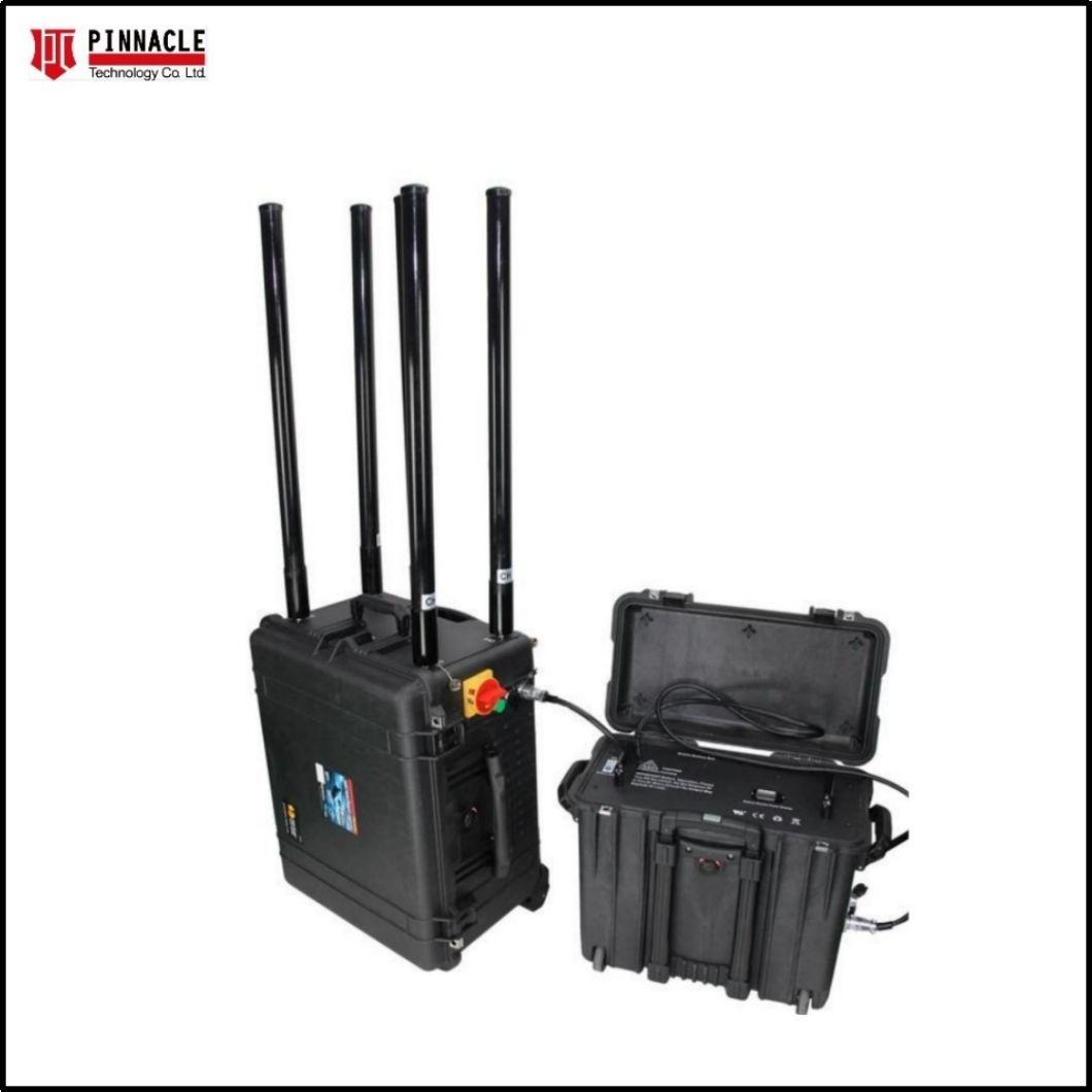 Portable Rcied Cellphone Pelican Signal Jammer for Milittary/Poliice/Government/Convey with 720W
