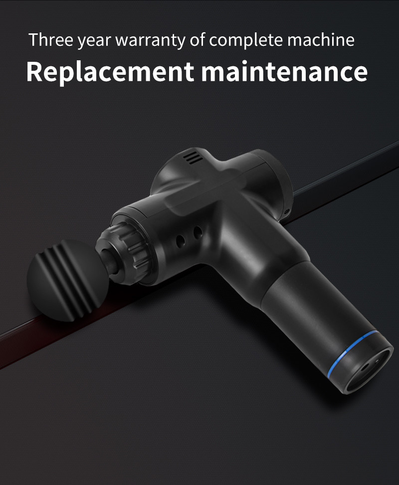 Rechargeable Multi Function Fascia Massage Gun For Muscle Relaxation
