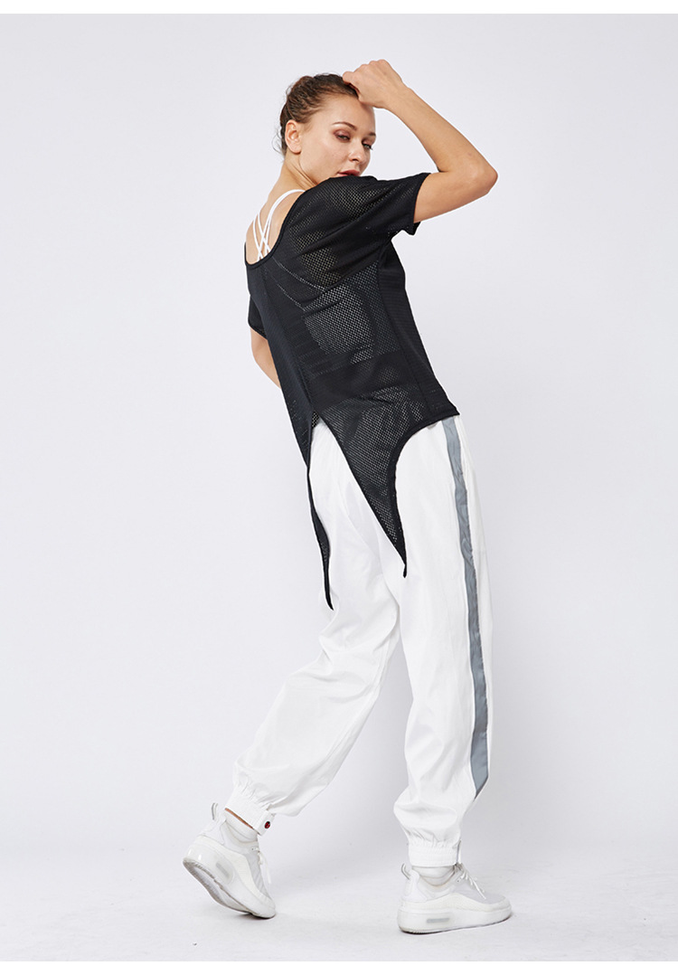 New Arrival Women Short Sleeve Body Shaping Cool Dry Exercise Running Sports T-Shirt