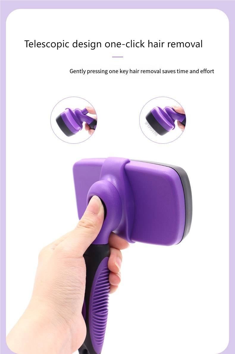 Pet Hair Removal Needle Comb Dog Massage Comb Brush Cat Grooming And Cleaning Supplies