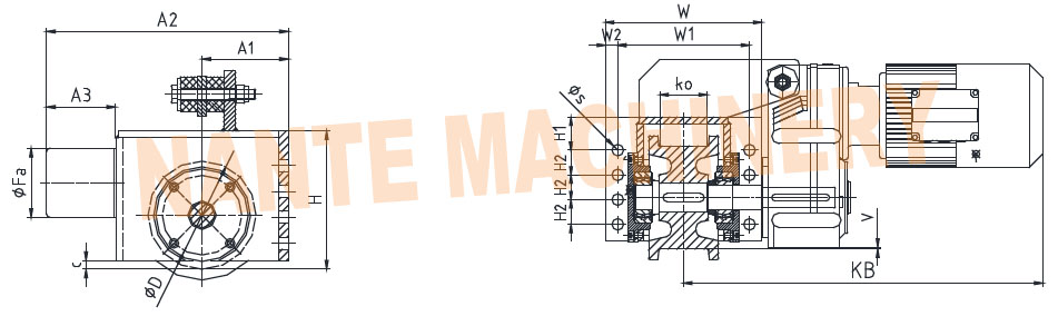 Crane Traveling Mechanism HSB Series Crane End Carriage for Single / Double Girder