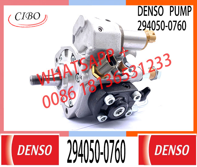 100% Genuine HP4 pump 294050-0138 new number 294050-0760 for engine 330-8/J08E 294050-076*