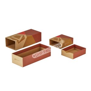 Buy cheap Custom Multiple Sizes Eco-friendly Sock Set Package Kraft Drawer Box Packaging product