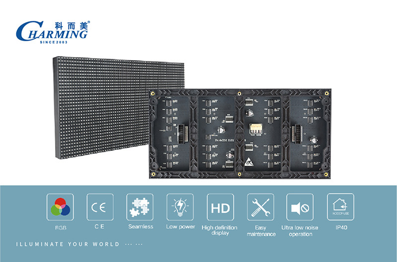 3840HZ IP50 HD LED Screen Module, Antiwear LED Panel Display Module