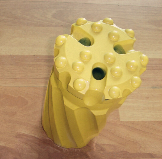 Tungsten Carbide 76mm T38 Button Drill Bit with Semi-Ballistic Buttons