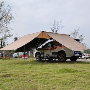 4WD Rainproof Camouflage Pull Out Side Awning With LED Light