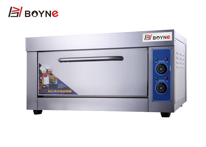 Hotel Commercial Stainless Steel Single Deck Electric Bakery Bread Oven