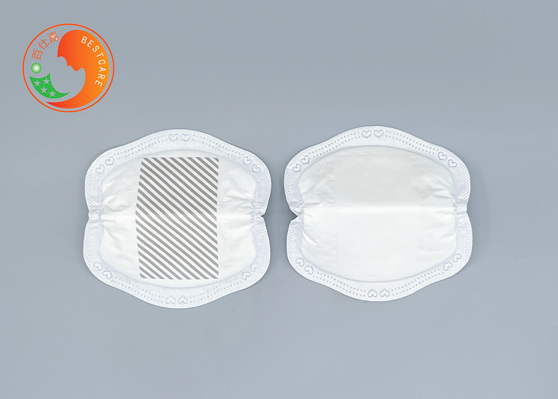 Breathable Breastfeeding Disposable Pads Butterfly Design Of Customized Package